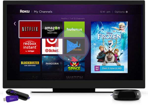 Streamen Videos mit Roku