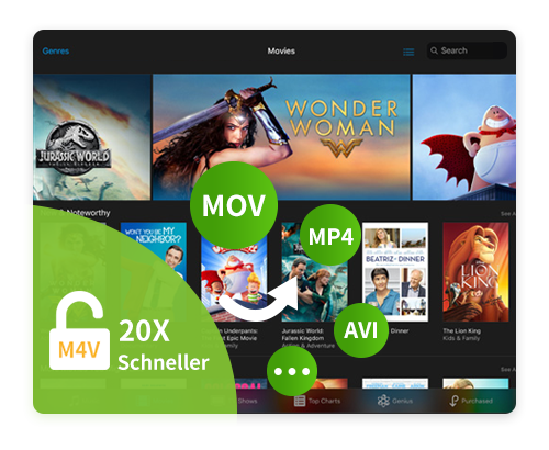 M4VGear Converter - Die schnellste Konvertierungssoftware